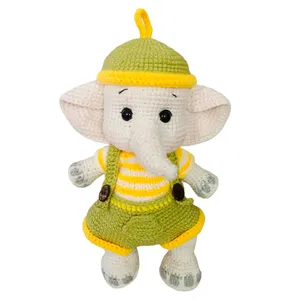 عروسک بافتنی مدل فیل شیطون