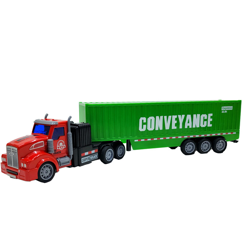  ماشین بازی کنترلی مدل تریلی کشنده طرح EURO TRUCK