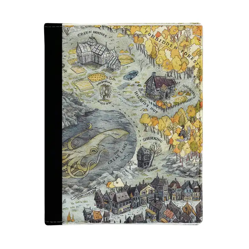 کلاسور ترمه طراحان ایده مدل هری پاتر و نقشه ی مدرسه کد cfp1577