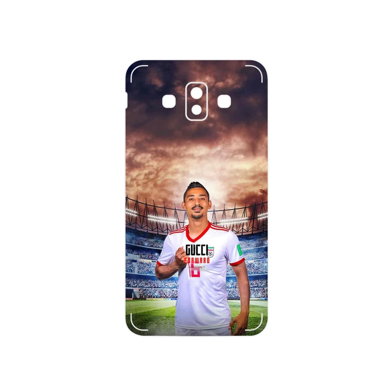 برچسب پوششی ماهوت مدل Reza Ghoochannejhad مناسب برای گوشی موبایل سامسونگ Galaxy J7 Duo