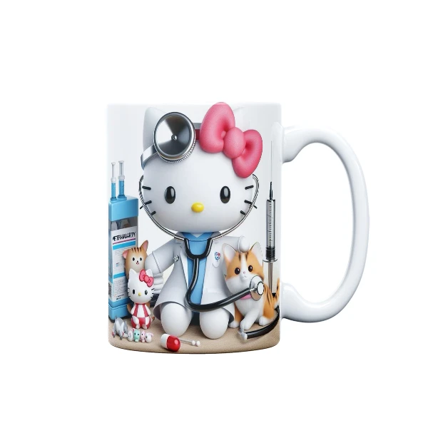 ماگ مدل عروسکی هلوکیتی کد 475