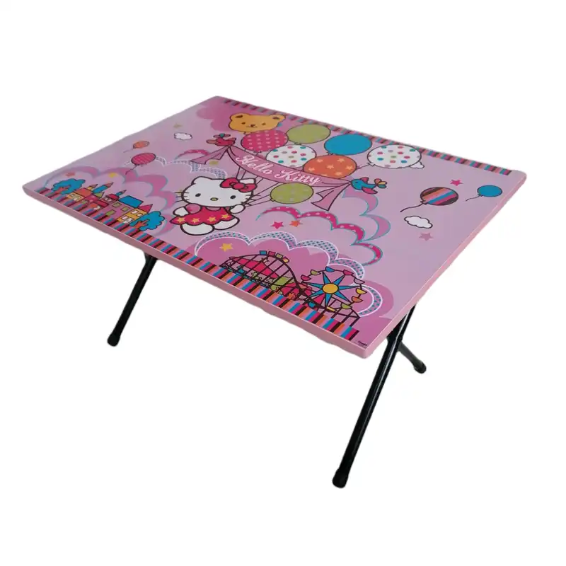 میز تحریر مدل تاشو نشسته طرح کیتی کد 2