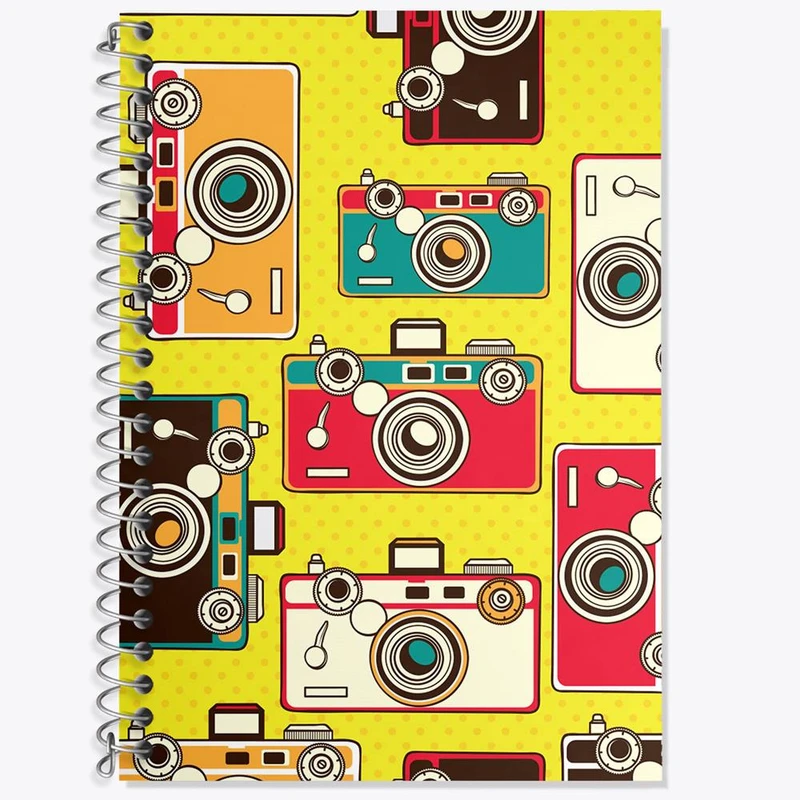 دفتر لغت 50 برگ خندالو مدل دوربین کد 1744