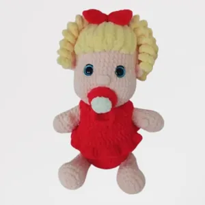 عروسک بافتنی مدل نوزاد