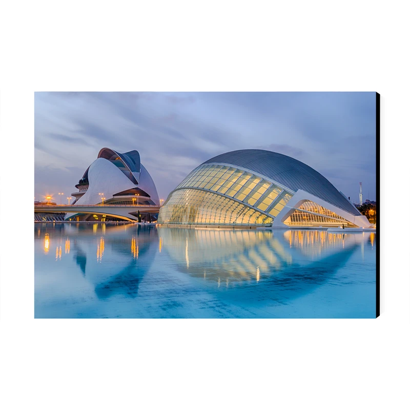تابلو شاسی عرش طرح گردشگری اسپانیا مدل شهر هنرها و علوم والنسیا کد As6479