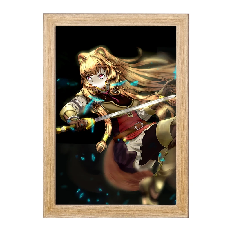 تابلو خندالو مدل رافتالیا انیمه ظهور قهرمان سپر  کد 15963