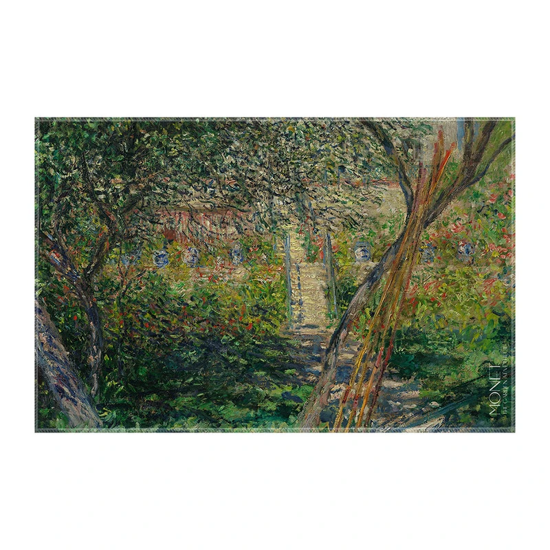 کاغذ کادو ترمه طراحان ایده مدل باغی در وتول از مونه کد art0202 سایز 57x37 سانتی متر