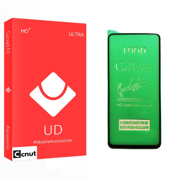 محافظ صفحه نمایش سرامیکی کوکونات مدل UD Glass مناسب برای گوشی موبایل شیائومی Redmi Note 9s