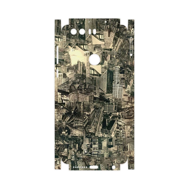 برچسب پوششی ماهوت مدل Collage of Skyscraper-FullSkin مناسب برای گوشی موبایل آنر 8