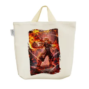 ساک خرید خندالو مدل شینجورو رنگوکو انیمه شیطان کش کد 938