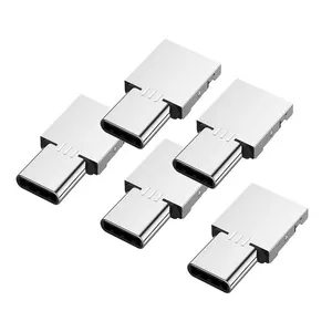 مبدل USB به USB-C مدل Mini بسته پنج عددی