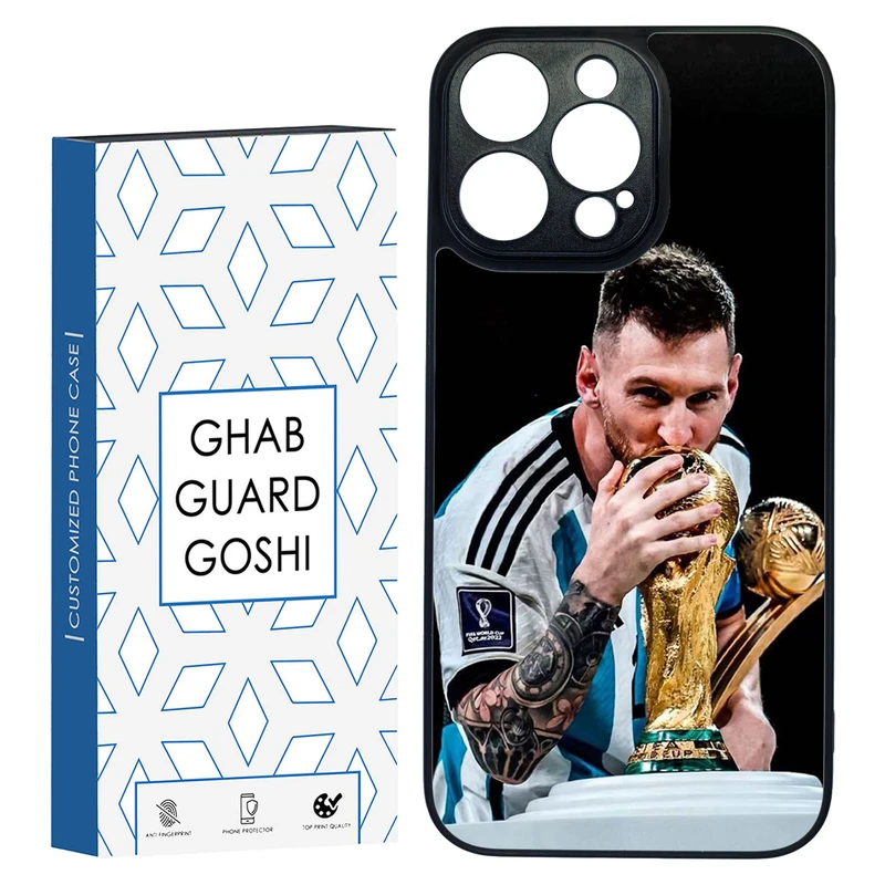 کاور قاب گارد گوشی طرح مسی کد TPU-085 مناسب برای گوشی موبایل اپل Iphone 14 PRO MAX