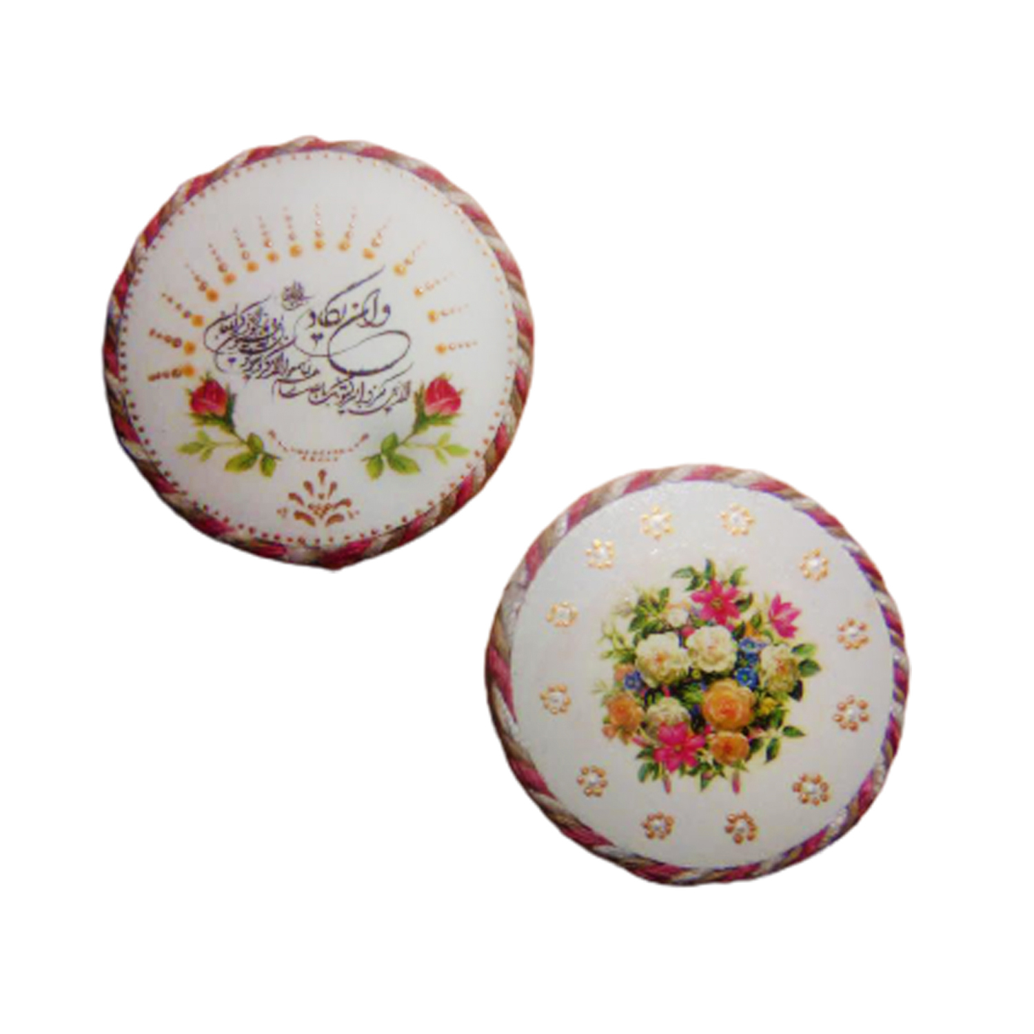 دیوارکوب طرح وان یکاد و گل کد 02343 مجموعه 2 عددی