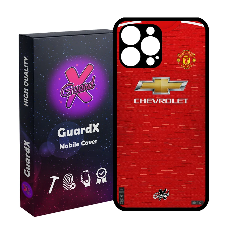 کاور گارد ایکس طرح Manchester United مدل Glass10248 مناسب برای گوشی موبایل اپل iPhone 13 Pro Max