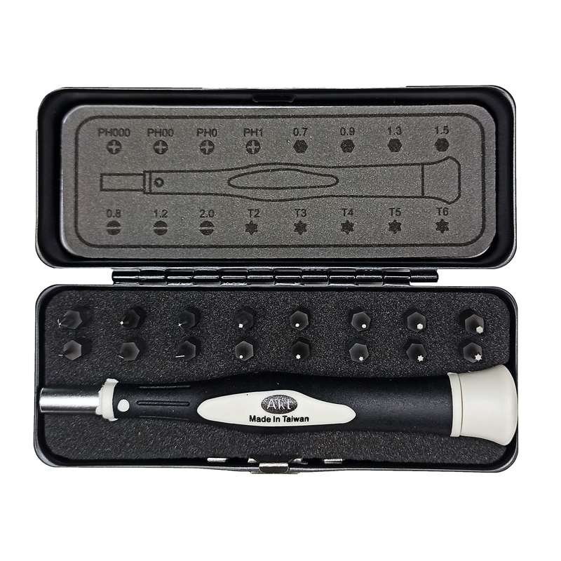 پیچ گوشتی مدل 65023 بسته 17 عددی