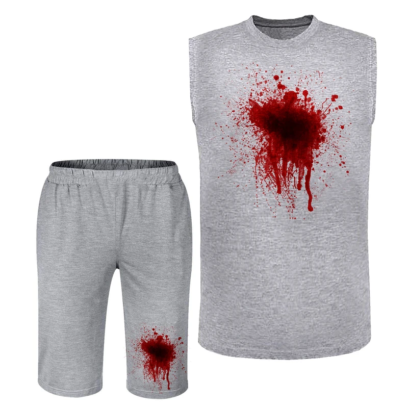 ست تاپ و شلوارک مردانه مدل N728