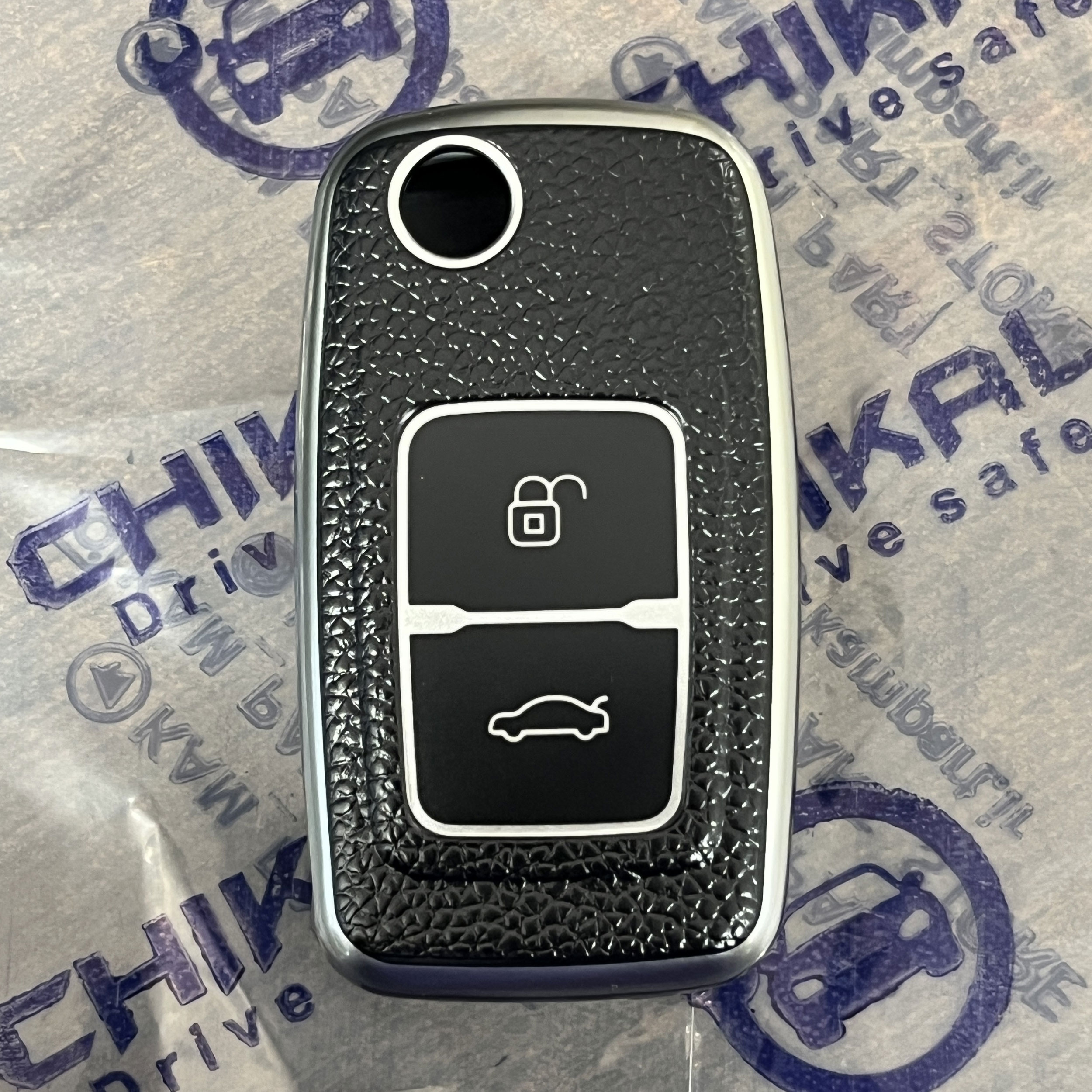 کاور ریموت چرمی خودرو چیکال مدل P-1048 مناسب برای ام وی ام 315