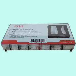 تیپ کاشت ناخن ای ام مدل 500-9 بسته 500 عددی