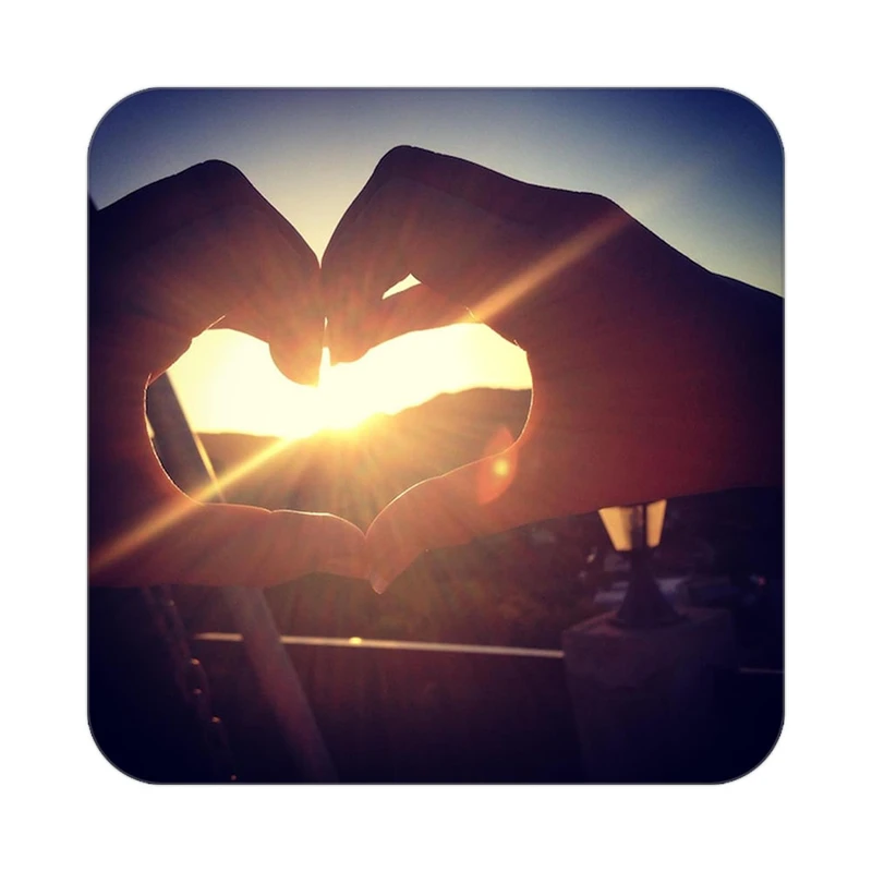 زیر لیوانی کاکتی مدل عاشقانه کد mp10632