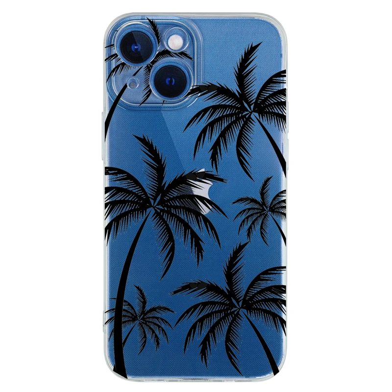 کاور مگافون طرح نخل مدل C52-B مناسب برای گوشی موبایل اپل iPhone 13 mini