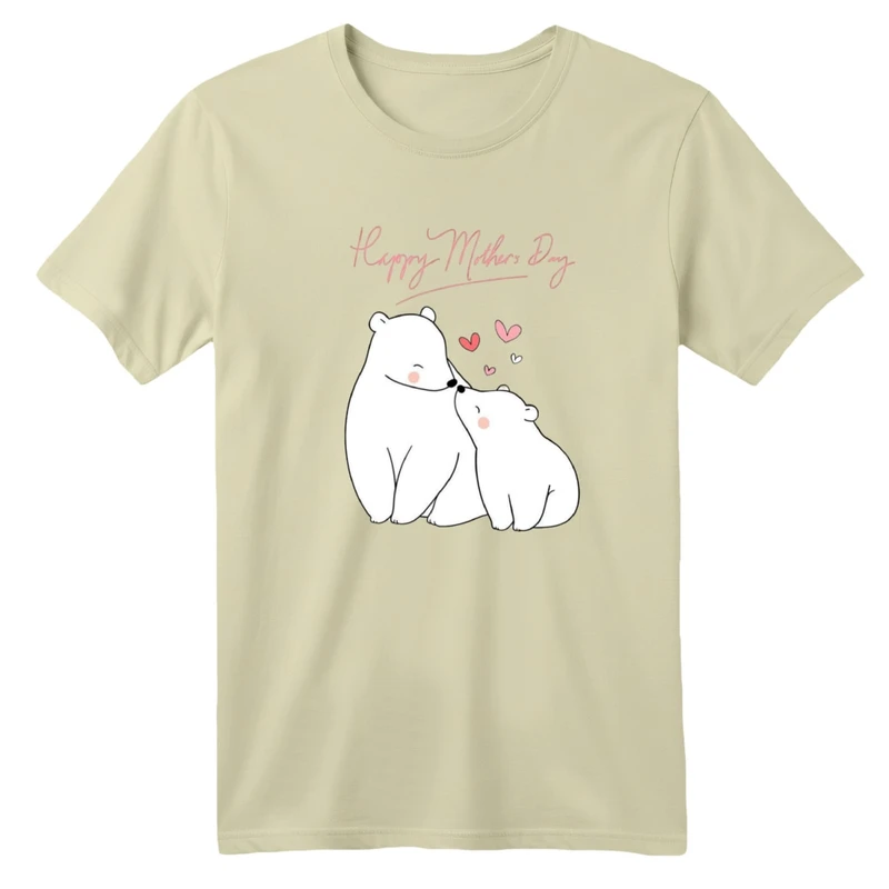 تی شرت آستین کوتاه بچگانه مدل خرس قطبی