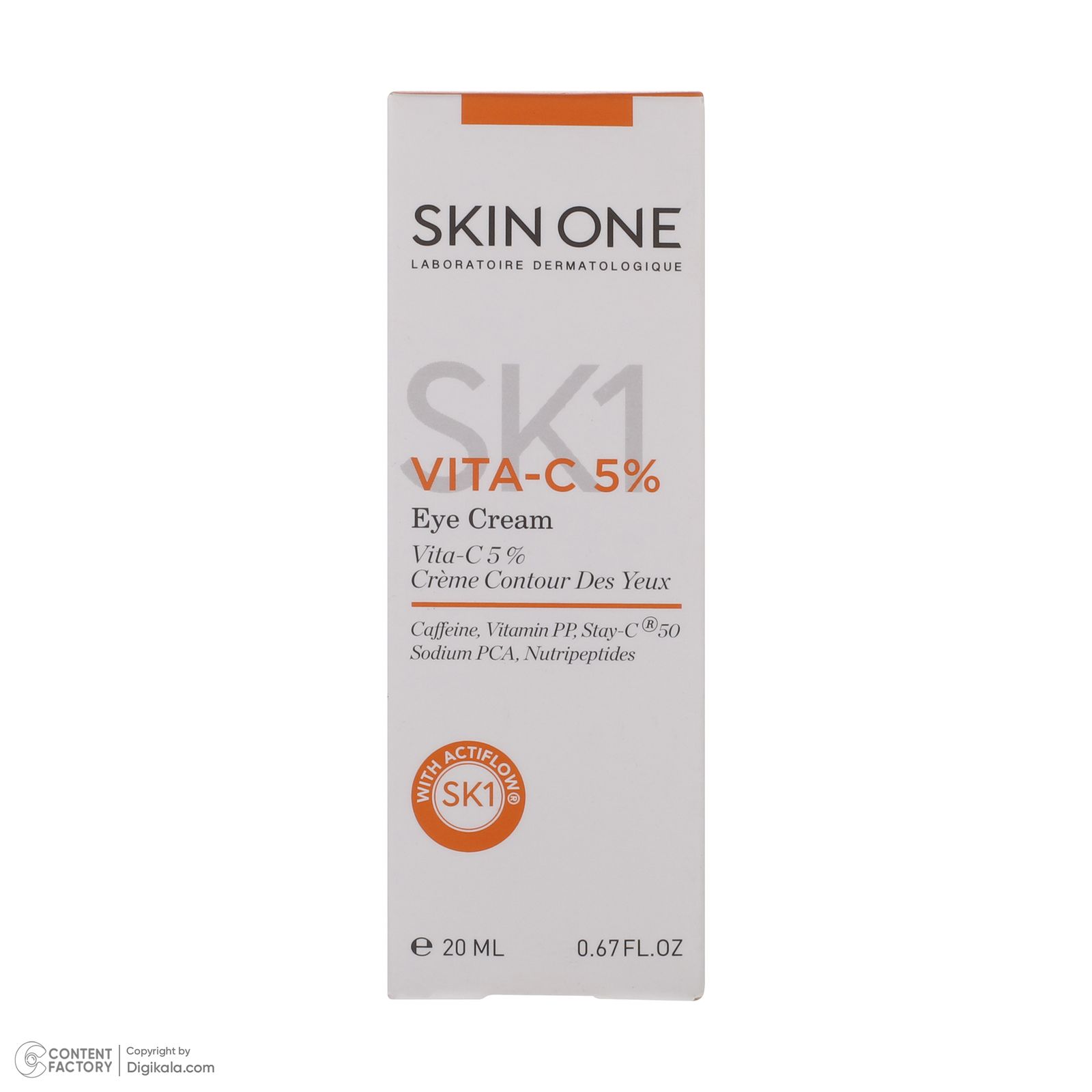 کرم دور چشم اسکین وان مدل Vitamin C حجم 20 میلی لیتر -  - 5