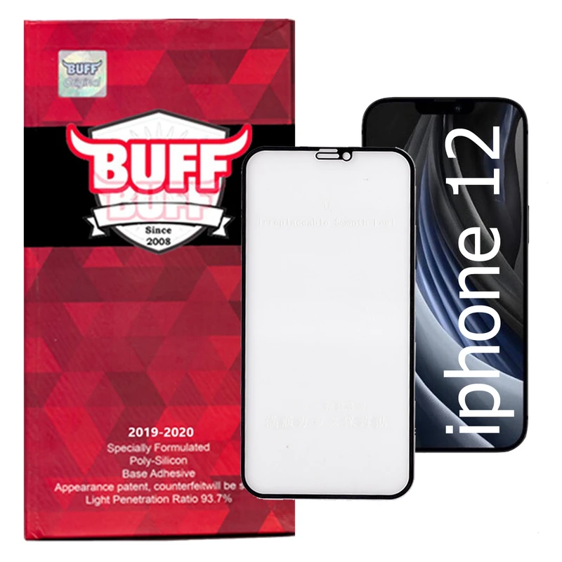 محافظ صفحه نمایش مات بوف مدل Fm33 مناسب برای گوشی موبایل اپل IPhone 12