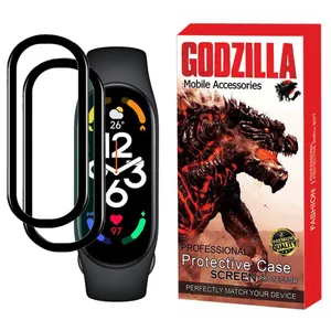 محافظ صفحه نمایش گودزیلا مدل G-PMMA مناسب برای مچ بند هوشمند شیائومی Mi Band 7 بسته 2 عددی
