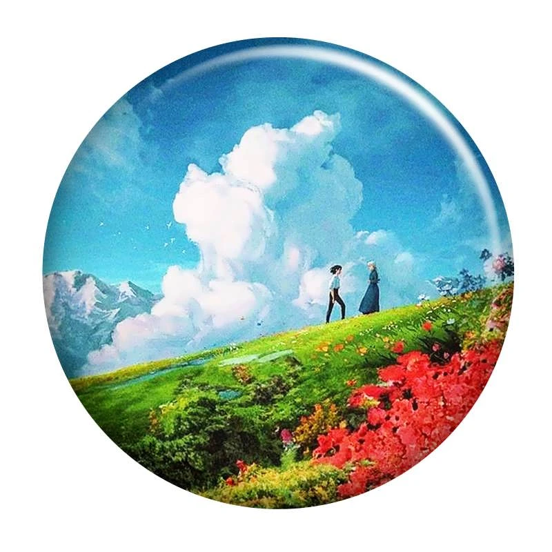 پیکسل گالری باجو طرح انیمه قلعه متحرک هاول کد howl moving castle 32