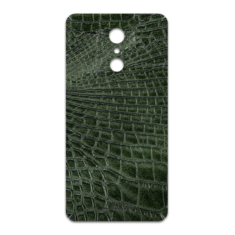 برچسب پوششی ماهوت مدل Green-Crocodile-Leather مناسب برای گوشی موبایل ال جی Q Stylus