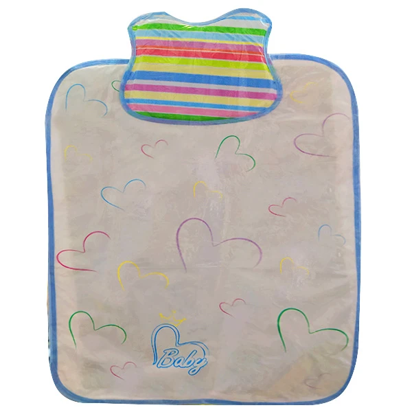 زیرانداز تعویض نوزاد مدل بالش دار طرح قلب کد Ba.5