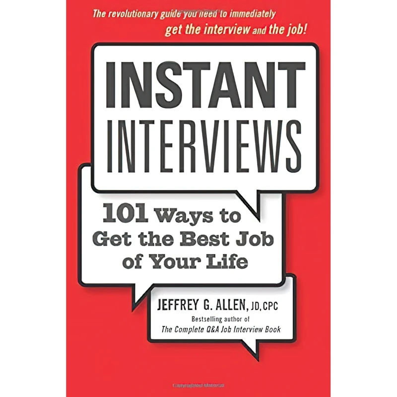 کتاب Instant Interviews اثر Jeffrey G. Allen انتشارات Wiley