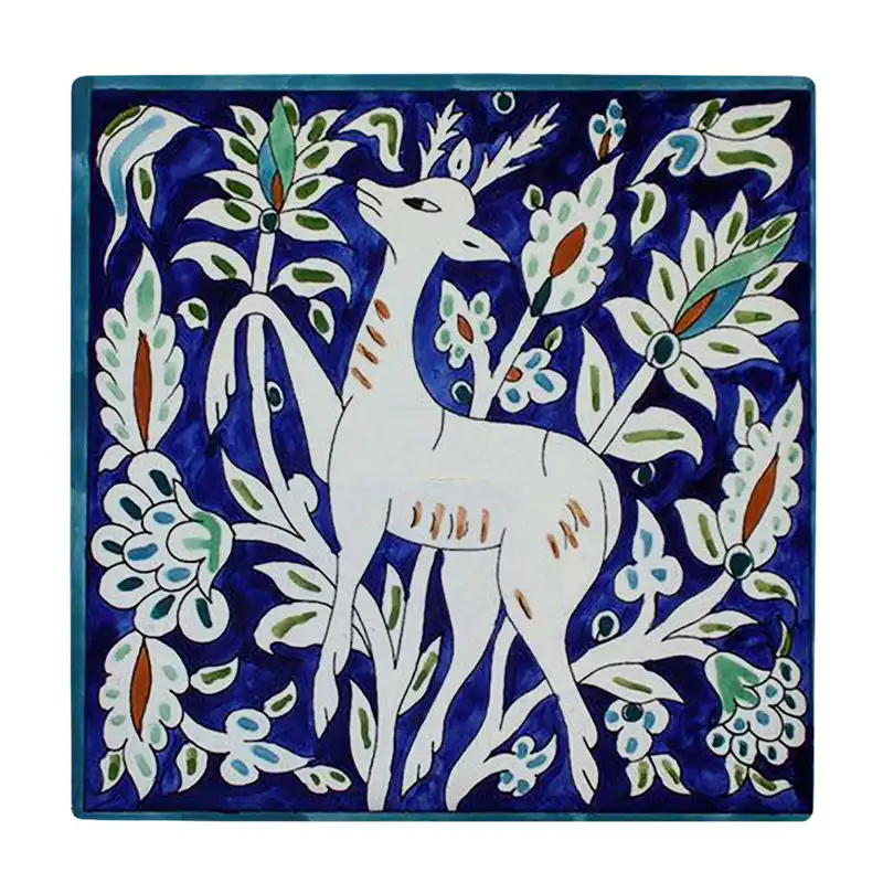کاشی کارنیلا طرح غزال کد wkk3080