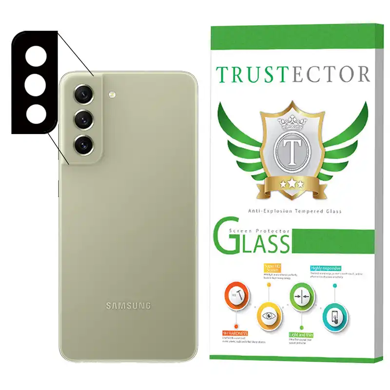 محافظ لنز دوربین تراستکتور مدل FLTA مناسب برای گوشی موبایل سامسونگ Galaxy S21 FE 5G