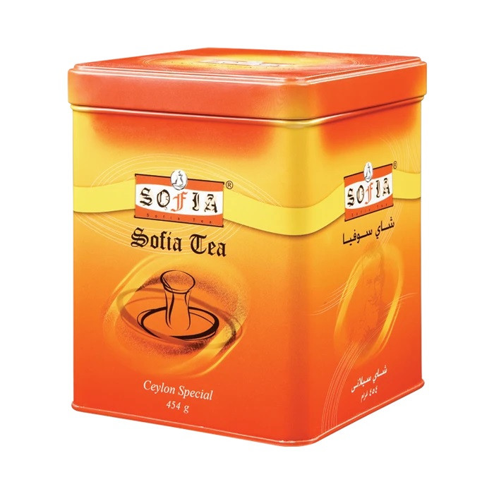چای شکسته سیلان سوفیا مدل حلبی - 450 گرم