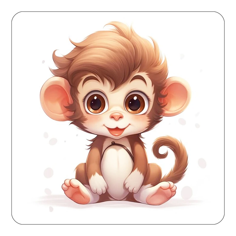 مگنت کاکتی طرح حیوانات کارتونی مدل mp28254