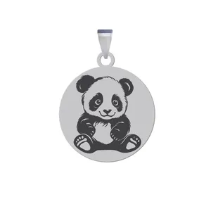آویز گردنبند زنانه و مردانه هایکا مدل خرس پاندا کد z.jh 285