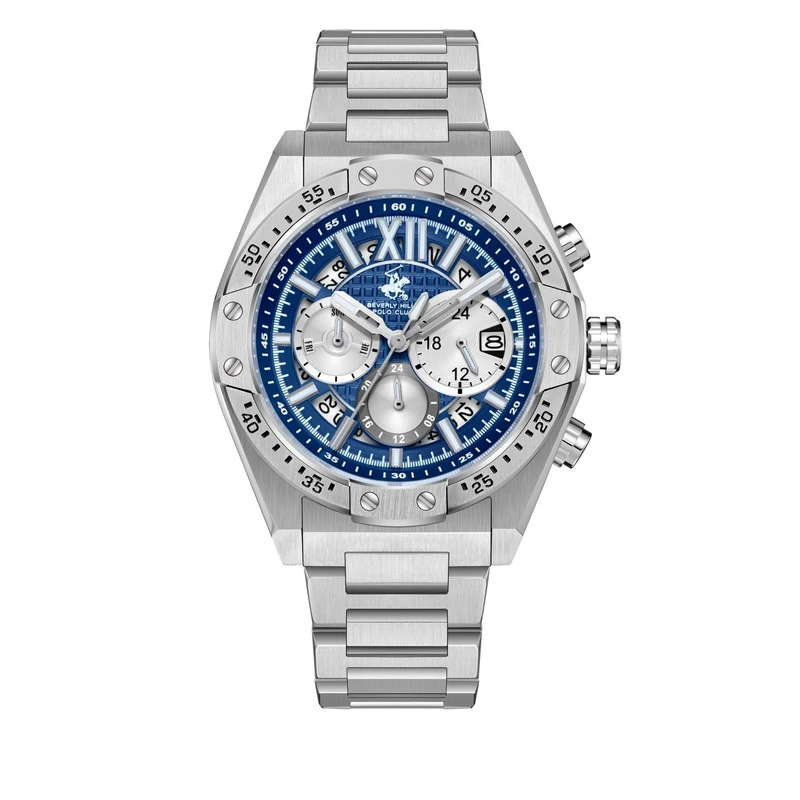 ساعت مچی عقربه‌ای کوارتز مردانه بورلی هیلز پولو کلاب مدل bp3743x.390