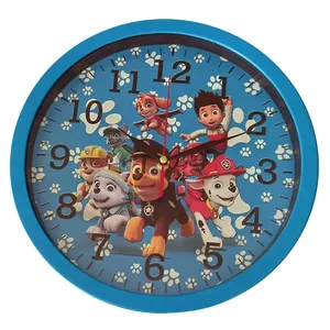 ساعت دیواری کودک مدل سگ نگهبان و پسر کد Paw-boy-77-105