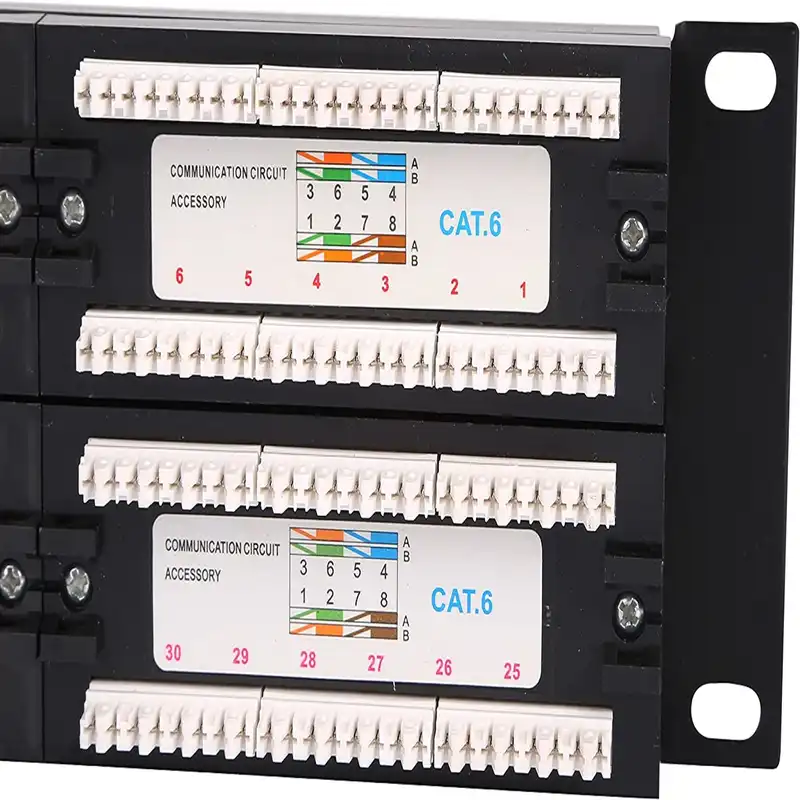 پچ پنل  48 پورت مدلCat6 UTP