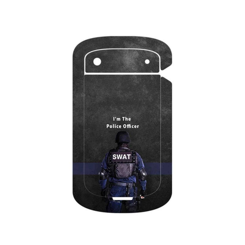 برچسب پوششی ماهوت مدل Police Officer مناسب برای گوشی موبایل بلک بری Bold Touch 9900