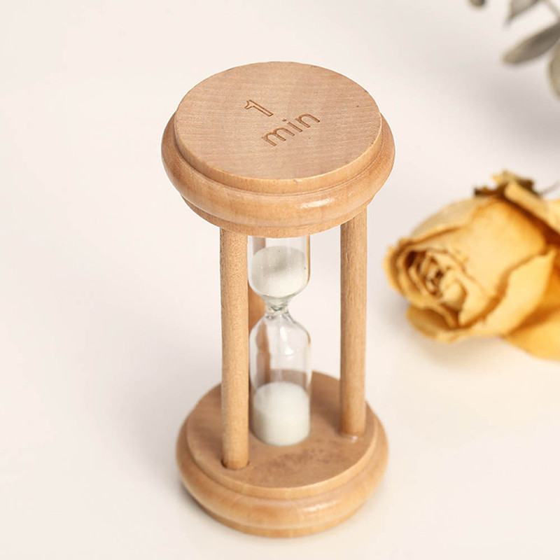 ساعت شنی مدل Wooden2min