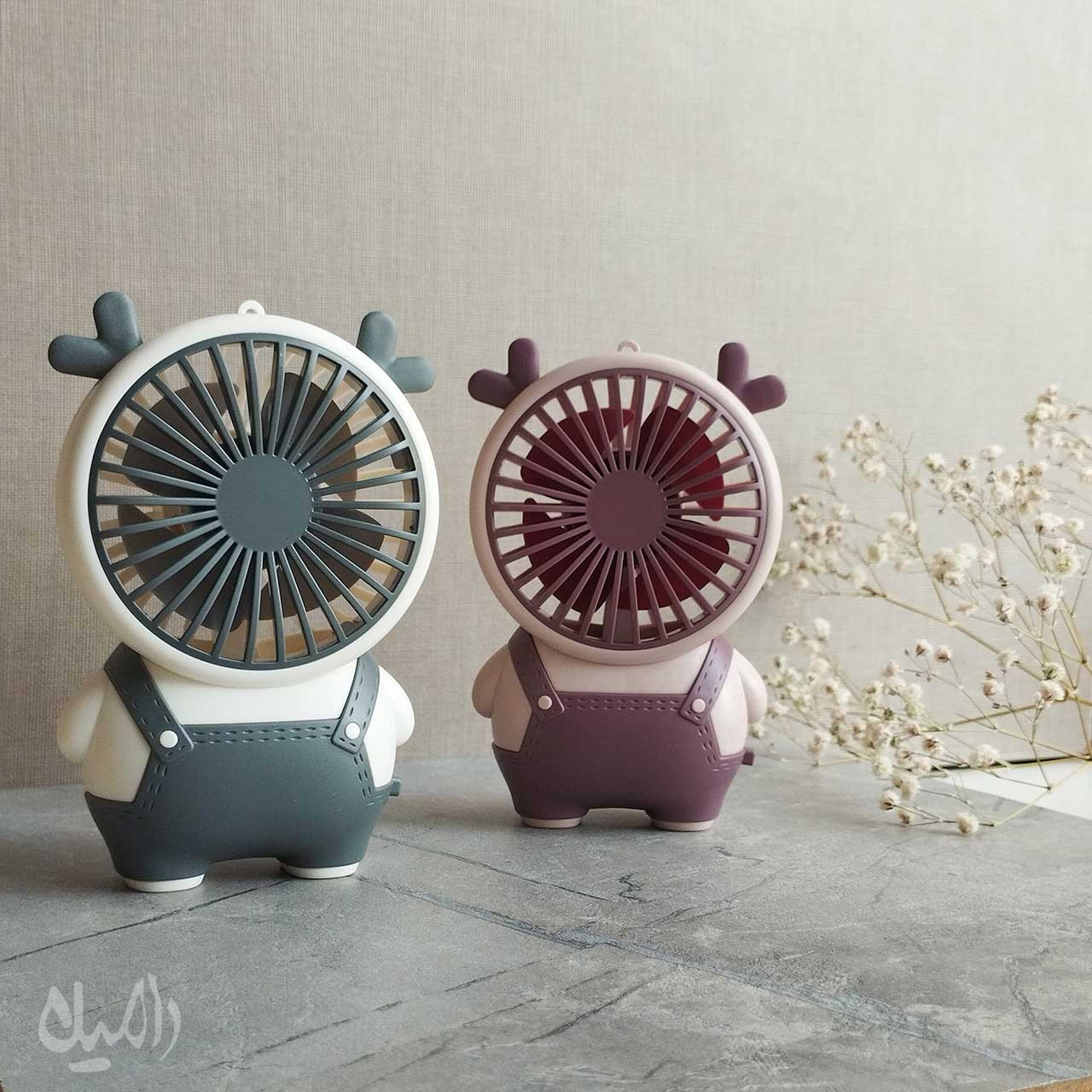 پنکه شارژی دیان دی طرح مینیون مدل DD5619