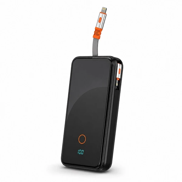 پاوربانک 33 وات شی کاریزما مدل BP-AI105 ظرفیت 10000 میلی‌آمپر‌ساعت به همراه کابل USB-C