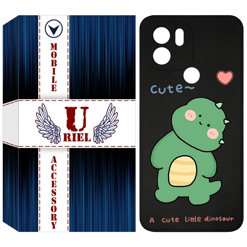 کاور یوریل مدل KSH کد 3 طرح دایناسور مناسب برای گوشی موبایل شیائومی Redmi A1 Plus