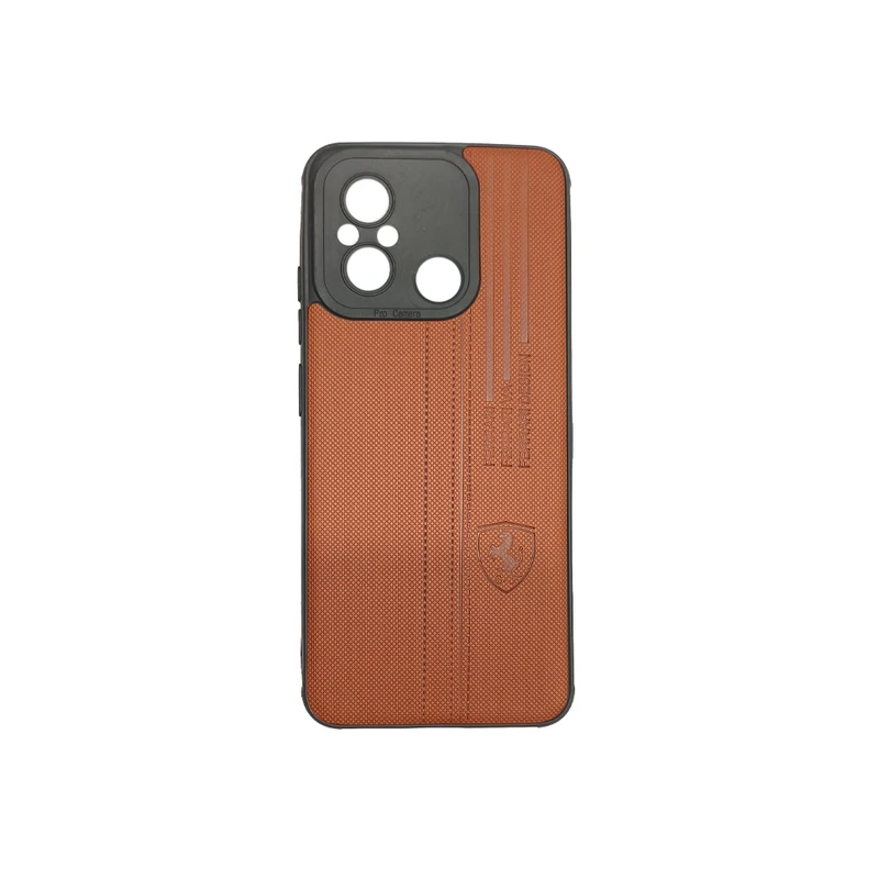 کاور طرح چرم مناسب برای گوشی موبایل شیائومی Redmi 12c