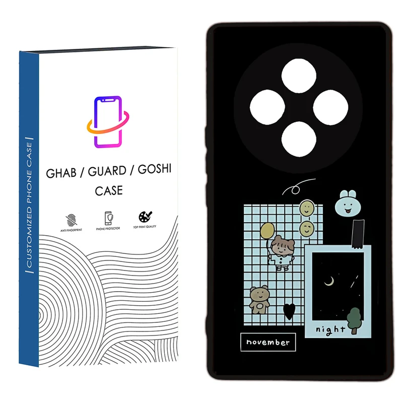 کاور قاب گارد گوشی طرح دخترانه کد 49 - ROCK مناسب برای گوشی موبایل شیائومی Redmi 14C / Poco C75