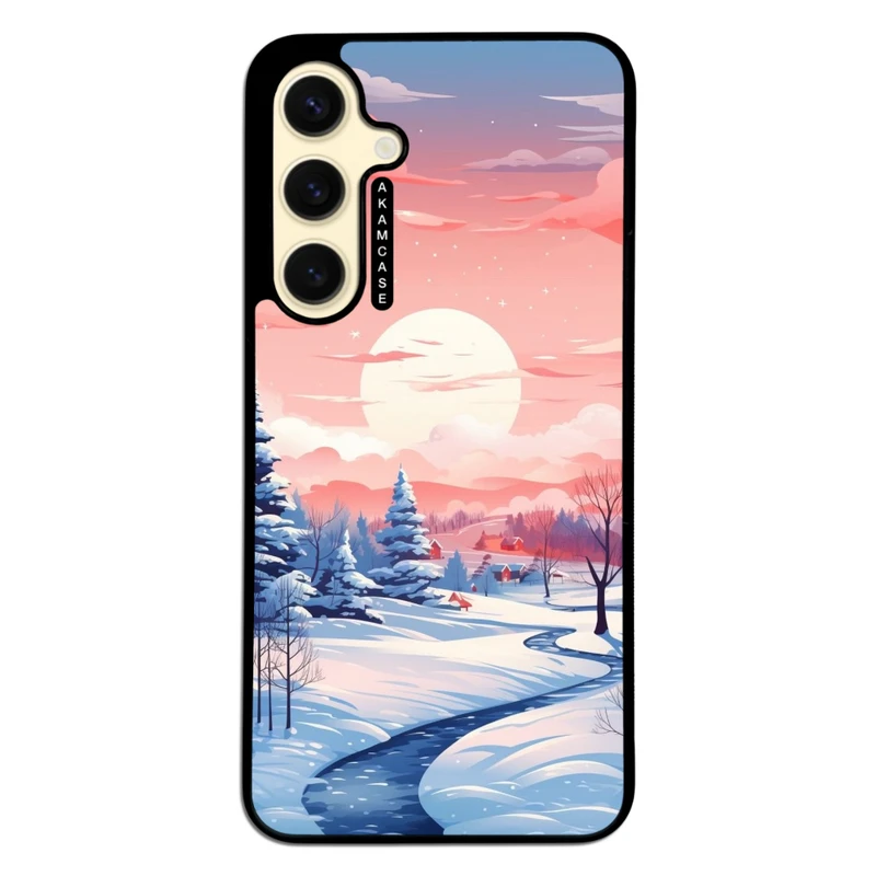 کاور آکام مدل AMC-WSGS24FE-WINTER-15 مناسب برای گوشی موبایل سامسونگ Galaxy S24 FE