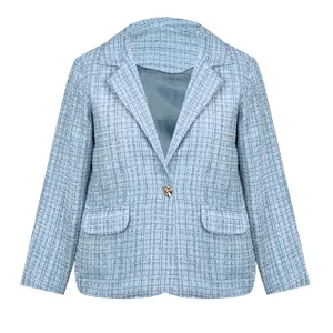 کت زنانه مدل مخمل شانل لمه دار کد AK1434