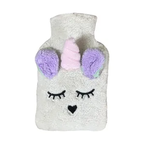 کیسه آب گرم کودک اویش مدل تک‌شاخ با ظرفیت ۸۰۰ میلی‌لیتر